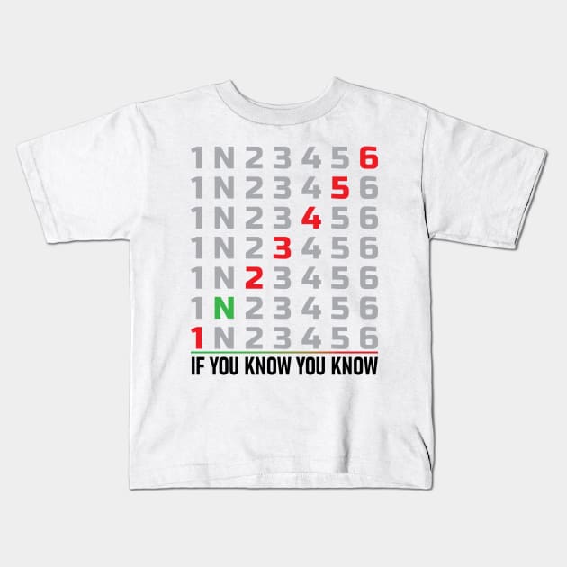 If you know you know IYKYK back print Kids T-Shirt by tushalb